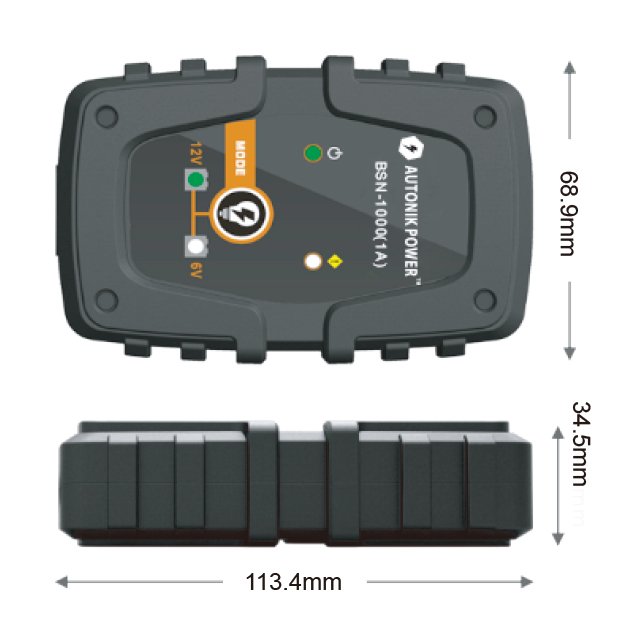 6V / 12V· 1A BATTERY MAINTAINER