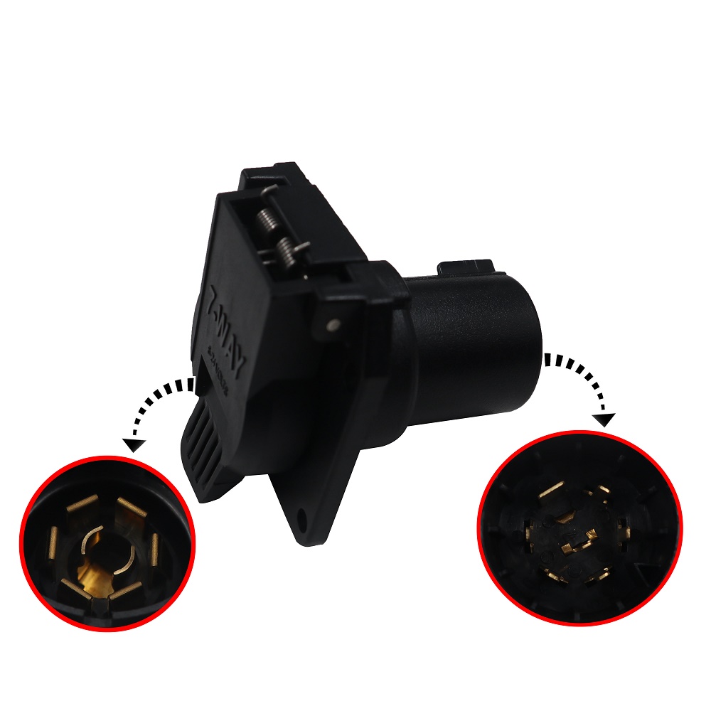 7pin Trailer Socket Towing Connector for Truck / Trailer