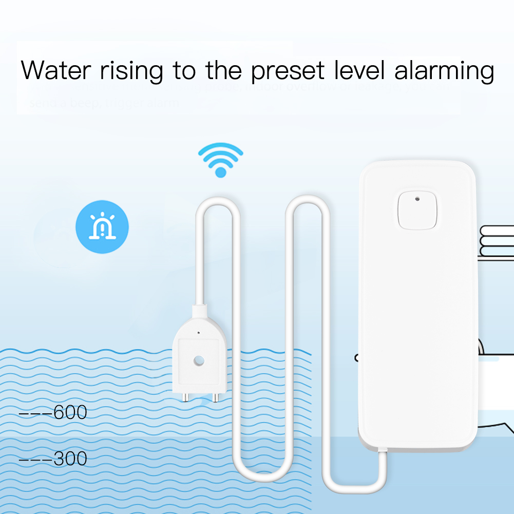 Smart Flood Sensor WiFi Flood Sensor（TK-SH017）